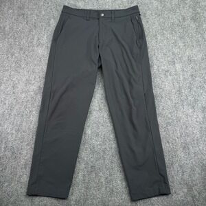 Lululemon Pants Mens 32 (33x27) Grey Commission Warpstreme Performance Stretch